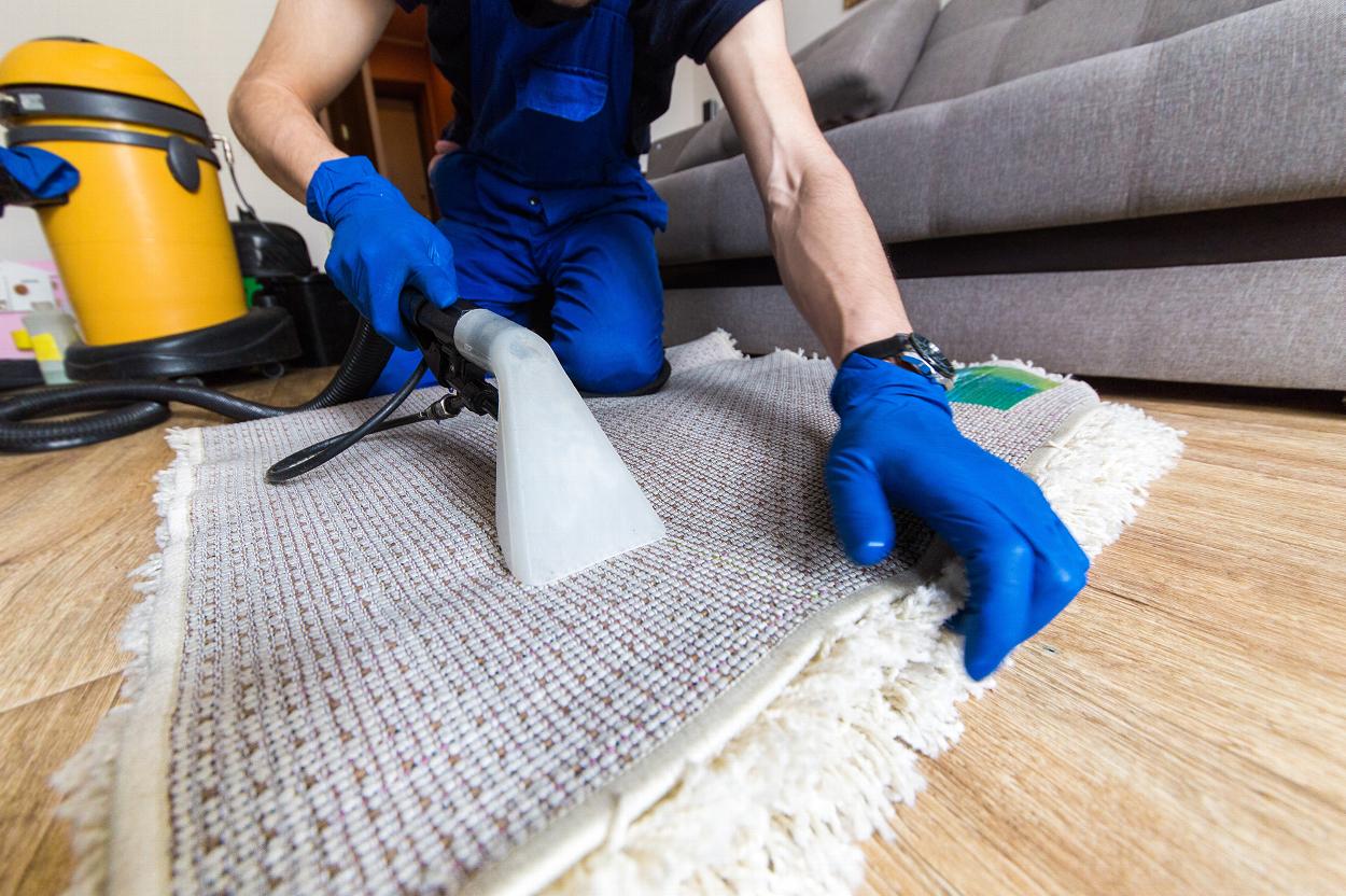 Cleaning rug in Colchester